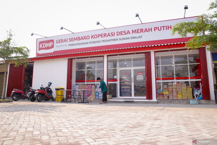 SIAP: Jumlah bangunan fisik Kopdes Merah Putih yang sudah 100 persen terbangun sebanyak 680 bangunan.  