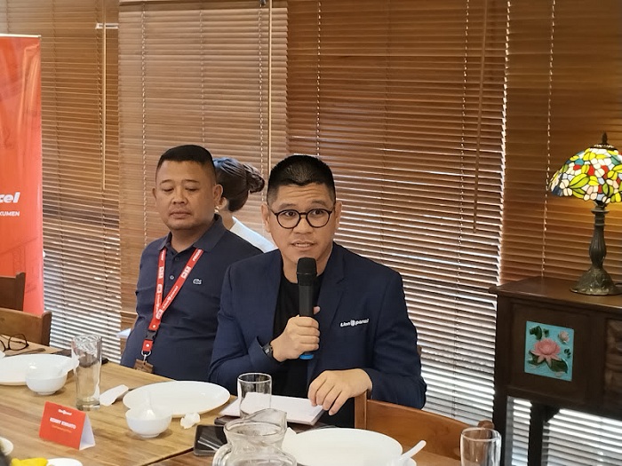 TUMBUH: Chief Marketing Officer Lion Parcel, Kenny Kwanto menjelaskan mengenai perkembangan bisnis perusahana terkait setelah 13 tahun mewarnai industri ekpedisi tanah air.