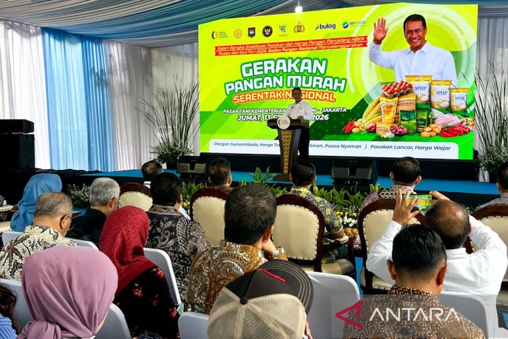 MENTAN AMRAN: Program Gerakan Pangan Murah (GPM) Nasional 2026 untuk menjaga stabilitas harga pangan jelang Ramadan.