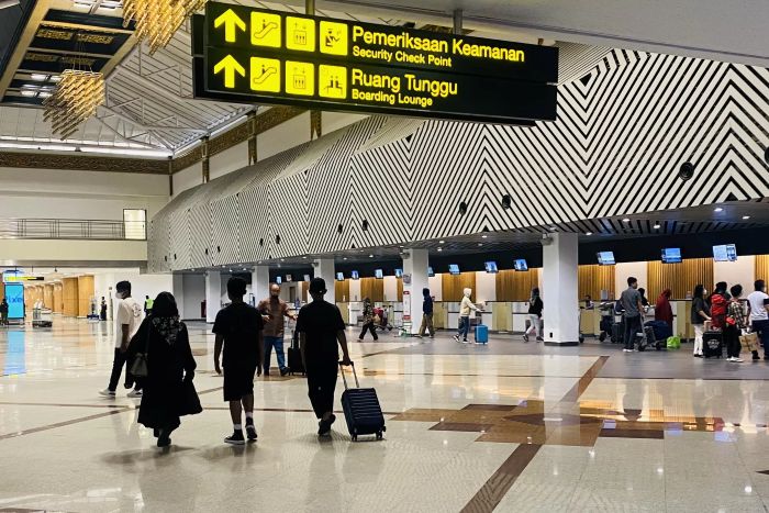 CHECK IN: Suasana Bandara Internasional Juanda  Surabaya. Bandara di Sidoarjo itu diprediksi akan segera mengalami lonjakan aktivitas jelang Lebaran.