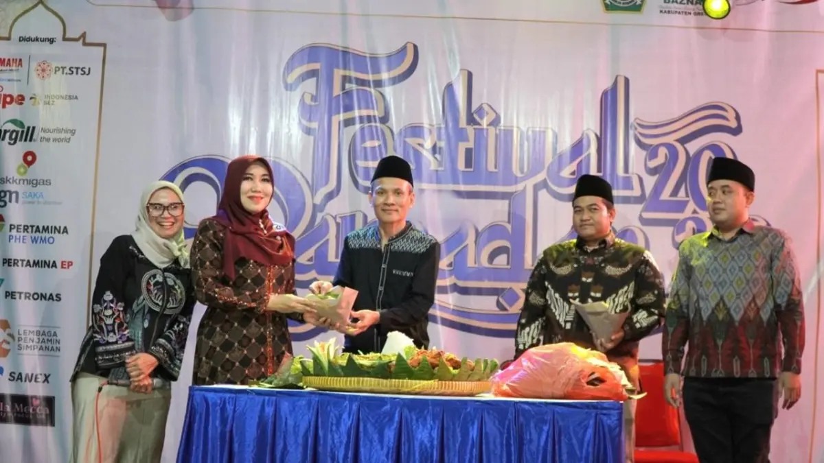Ning Lia Istifhama menggelar kunjungan saat Festival Ramadan 2026