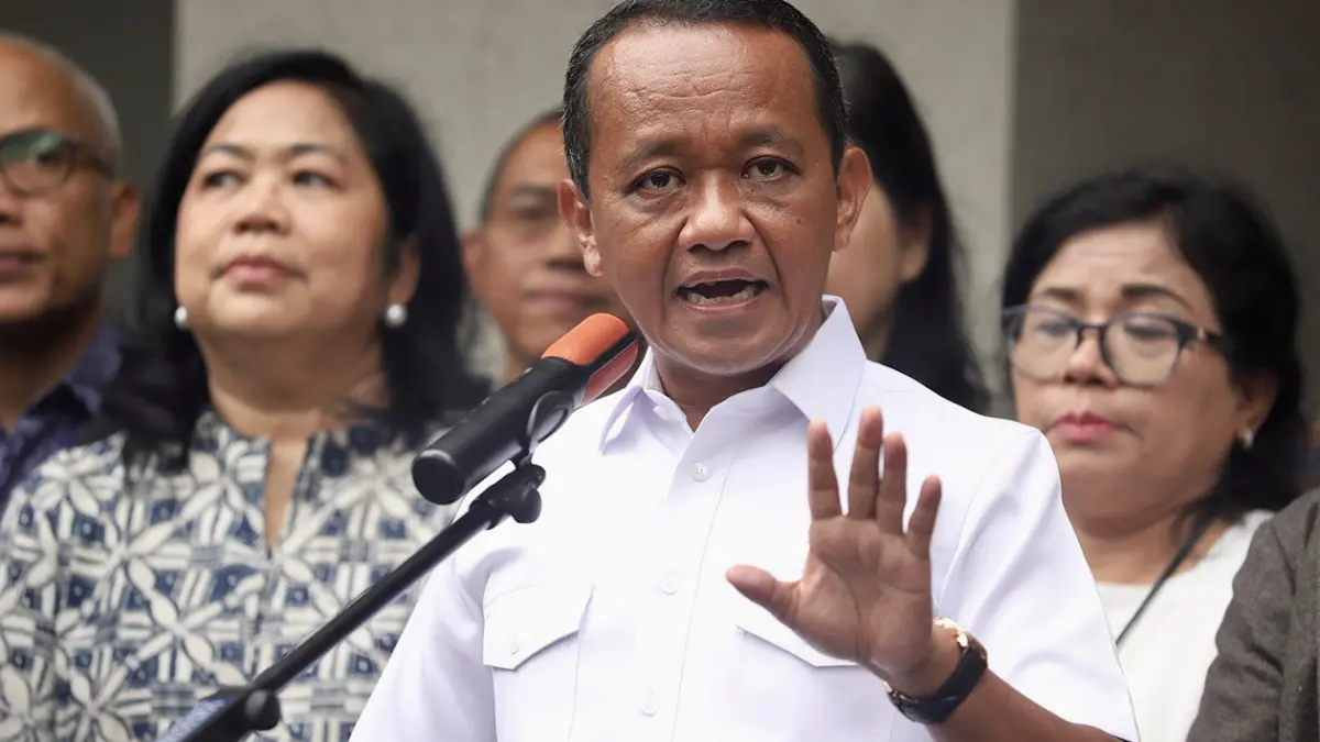 Menteri ESDM Bahlil Lahadalia