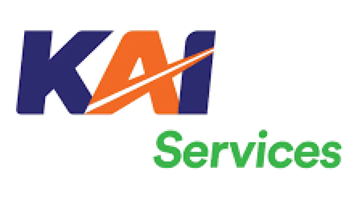 Logo KAI Services dengan latar belakang putih