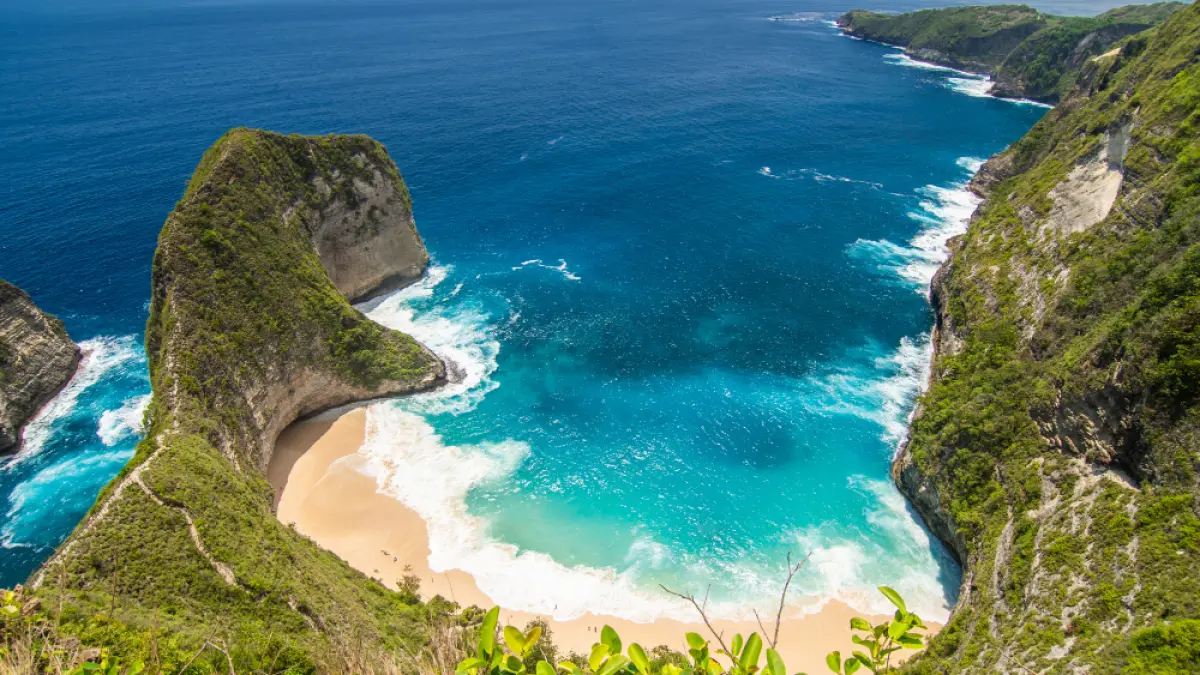 INDAH: Salah satu destinasi wisata di Pulau Dewata Bali, Indonesia. 