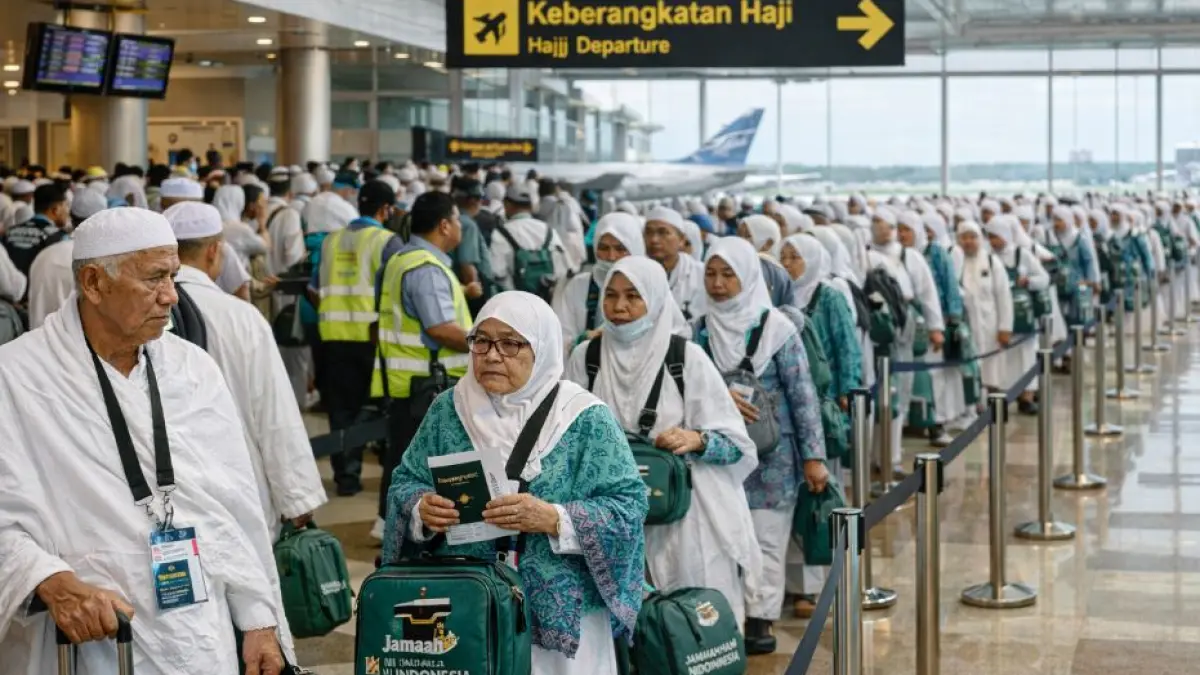 ILUSTRASI: Di tengah memanasnya konflik Iran dengan Amerika Serikat dan Israel, pemerintah memastikan pelaksanaan Haji 2026 tetap berjalan sesuai rencana.