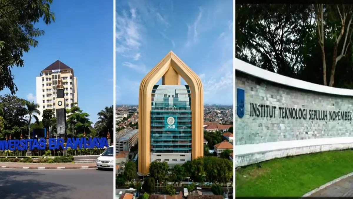 Lembaga pemeringkat internasional UniRank baru saja merilis ranking kampus terbaik di Indonesia 2026 termasuk sejumlah perguruan tinggi unggulan di Jawa Timur.