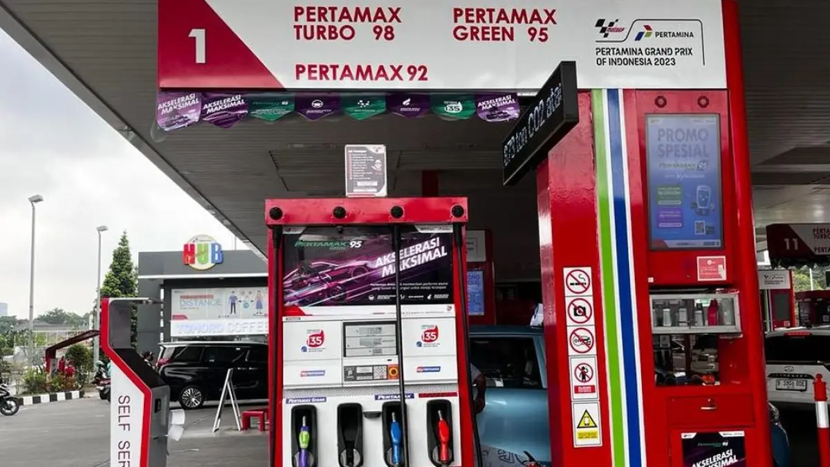 Konsumsi BBM jenis Pertamax Series meningkat signifikan selama periode mudik dan arus balik Lebaran 2026.