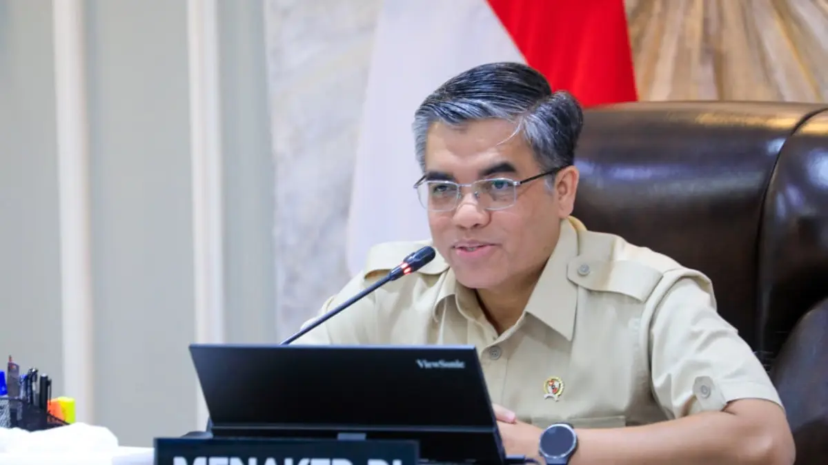 Menteri Ketenagakerjaan (Menaker), Yassierli. (Ist/Radar Surabaya Bisnis) 