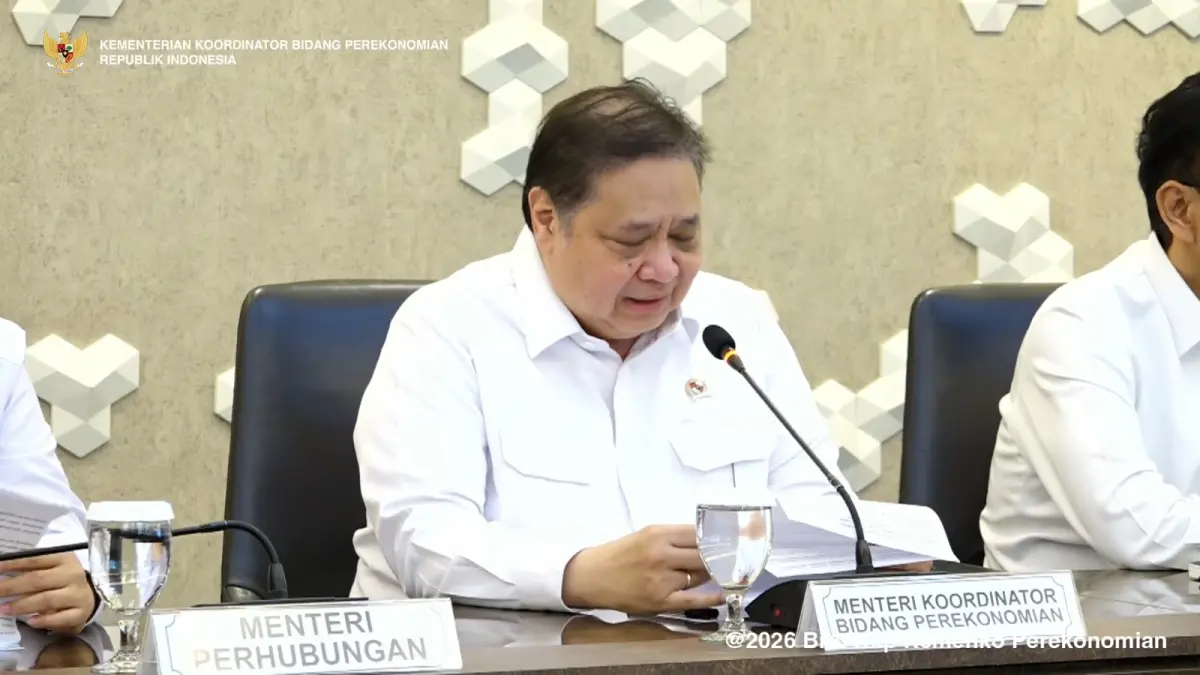 Menteri Koordinator Bidang Perekonomian Airlangga Hartarto menyampaikan kebijakan insentif penurunan bea masuk suku cadang pesawat guna menekan biaya operasional maskapai dan menjaga stabilitas harga tiket penerbangan