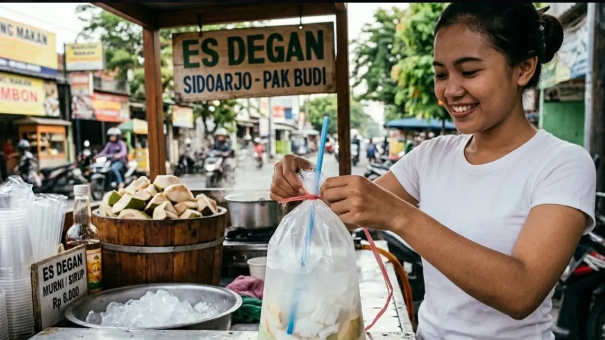 Lonjakan harga plastik dalam beberapa pekan terakhir membuat pedagang kecil di Sidoarjo ngos-ngosan. 