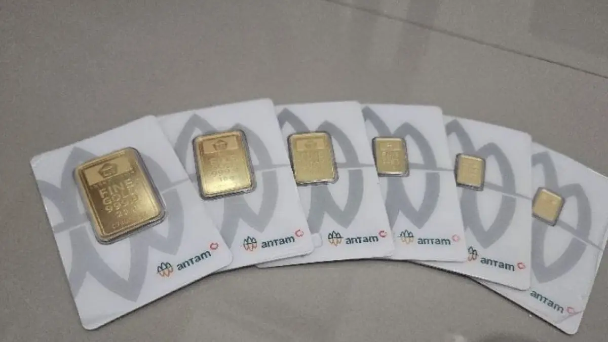 NAIK: Harga emas Antam hari ini tembus Rp2,97 Juta per Gram