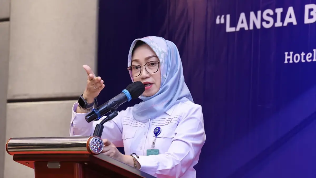 Plt. Direktur Jenderal Pembinaan Penempatan Tenaga Kerja dan Perluasan Kesempatan Kerja (Binapenta dan PKK), Estiarty Haryani. (Ist/Radar Surabaya Bisnis) 