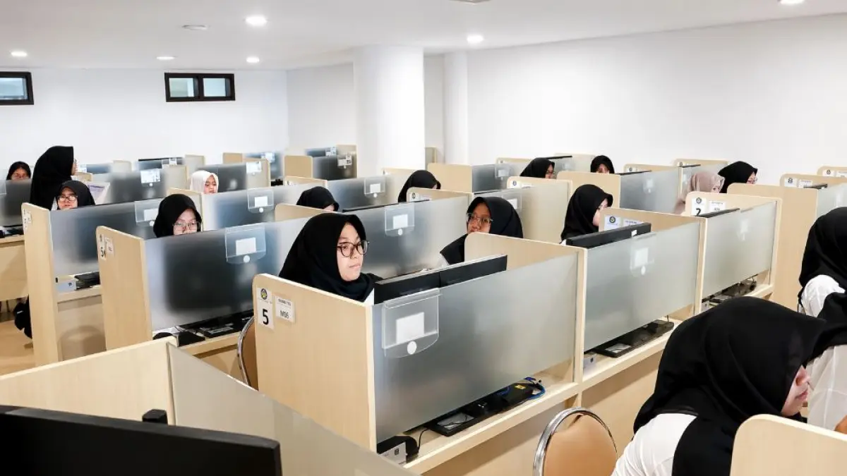 Universitas Airlangga (Unair) Surabaya memfasilitasi 16.672 peserta Ujian Tulis Berbasis Komputer Seleksi Nasional Berdasarkan Tes (UTBK-SNBT) 2026