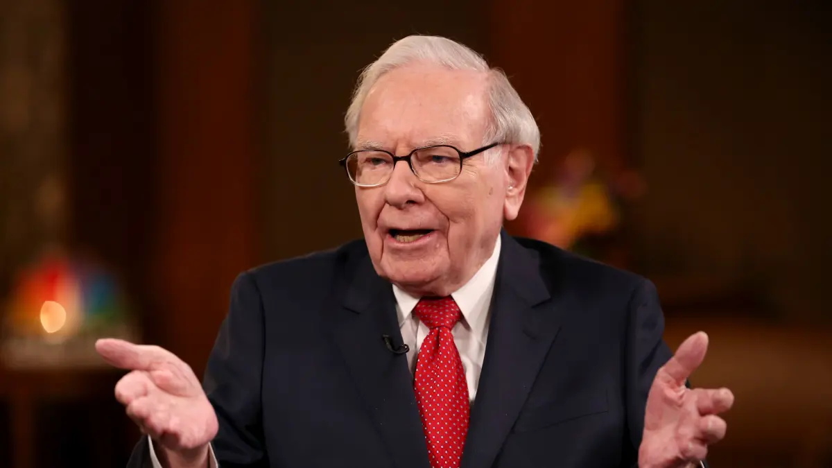 Foto Warren Buffett, CEO Berkshire Hathaway.