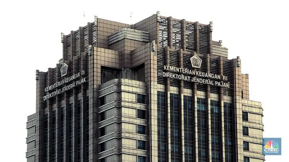 Gedung Direktorat Jenderal Pajak (DJP) di Jakarta.