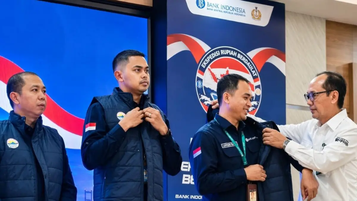 KERJASAMA: BI menggandeng TNI AL untuk distribusi uang ke wilayah terluar di Indonesia.