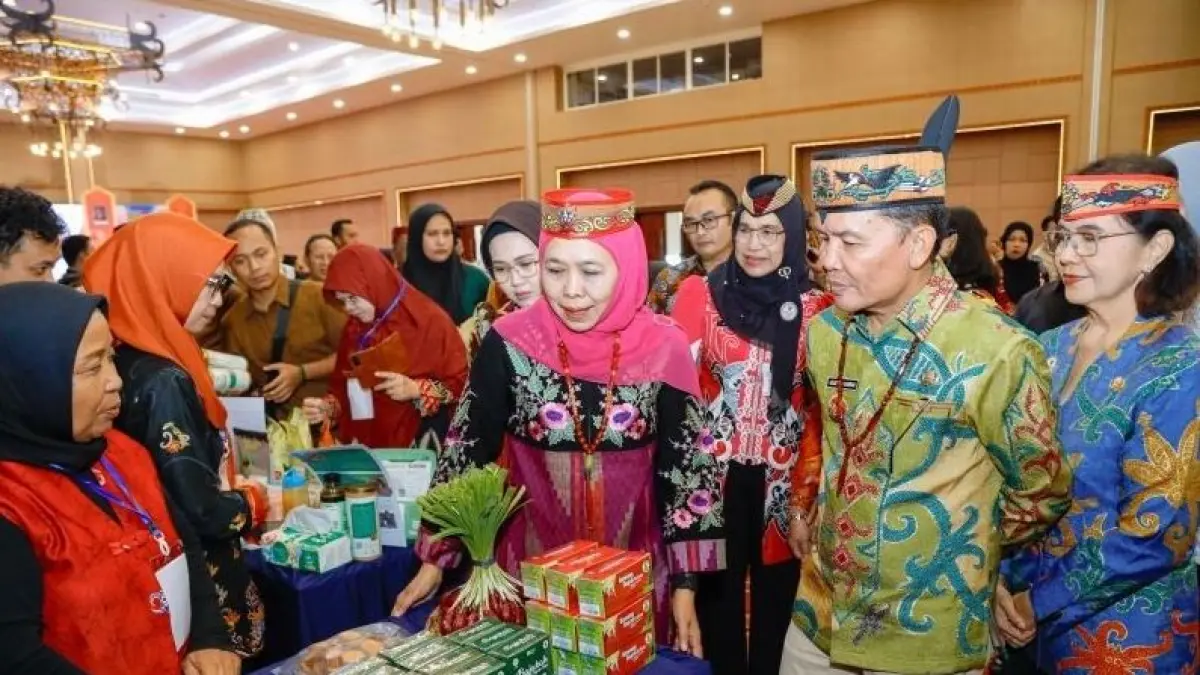 Misi dagang dan investasi Jawa Timur yang dipimpin Gubernur Khofifah Indar Parawansa di Kalimantan Tengah.