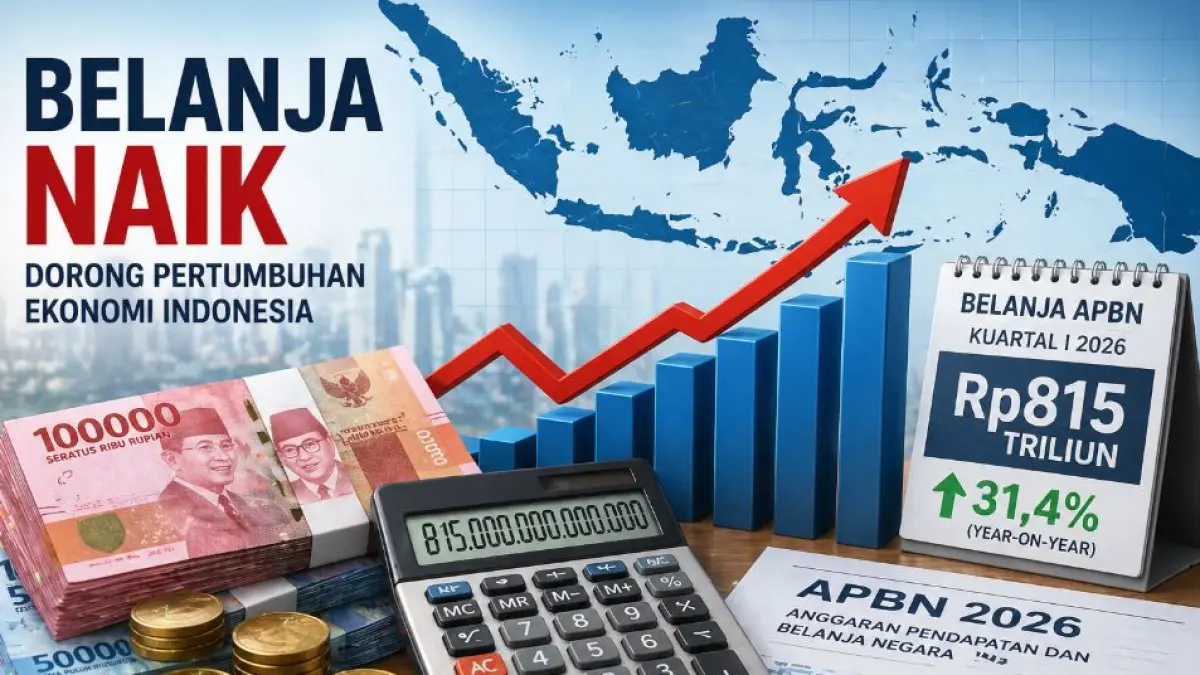 Dengan tren belanja dan penerimaan yang sama-sama meningkat, pemerintah optimistis momentum pertumbuhan ekonomi nasional dapat terus terjaga sepanjang 2026.