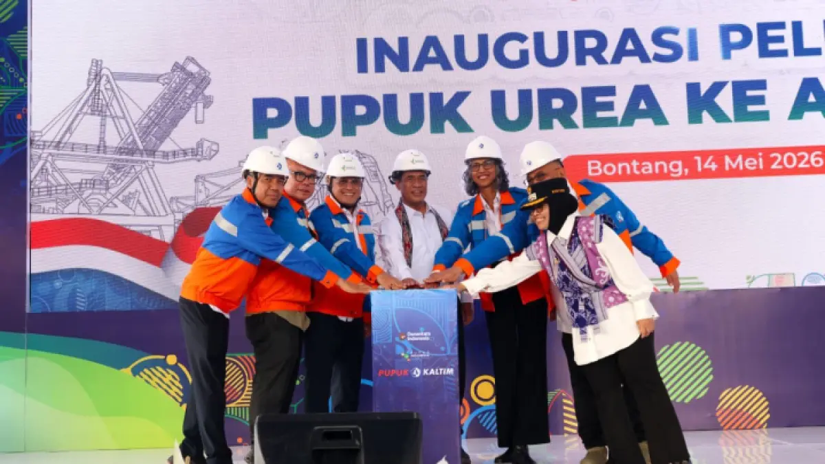 EKSPOR: Langkah ekspor ini memperkuat posisi Indonesia sebagai pemain utama industri pupuk global.