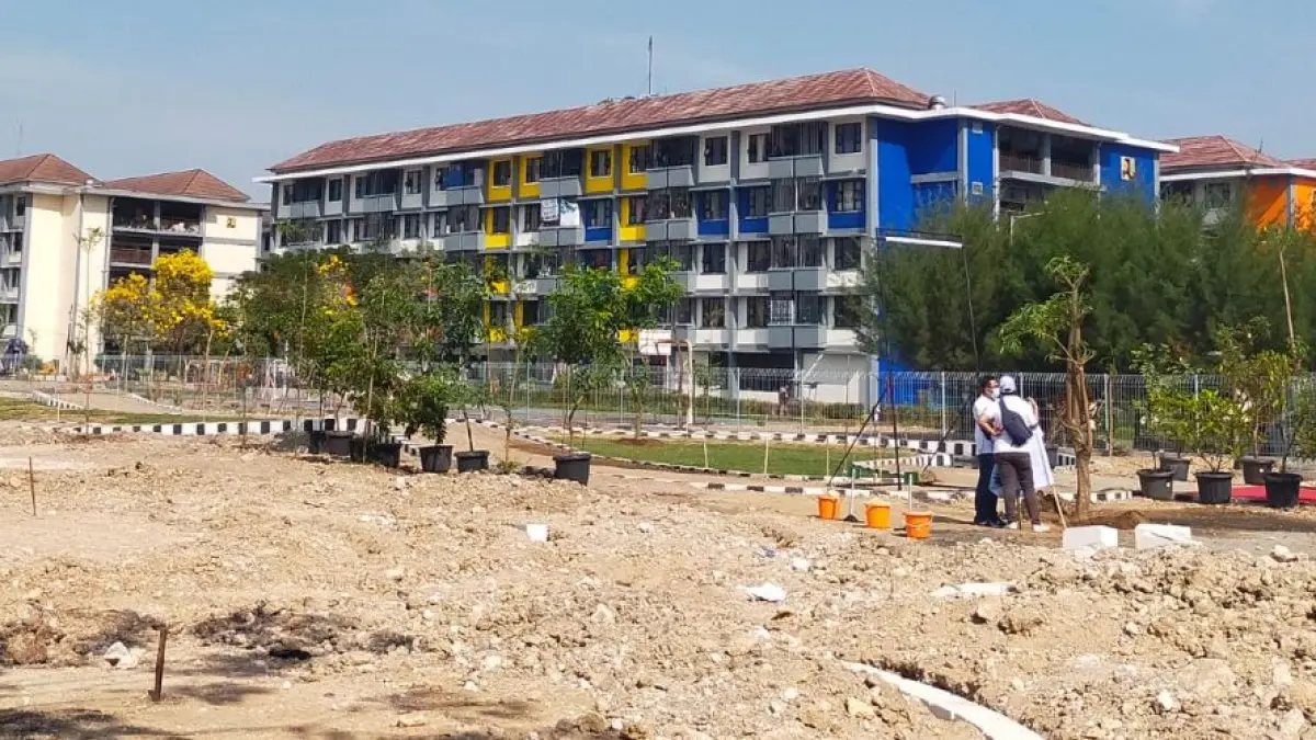 Pemkot Surabaya merencanakan pembangunan rusunami setinggi 16 lantai dengan estimasi kapasitas mencapai 2.000 unit hunian. 