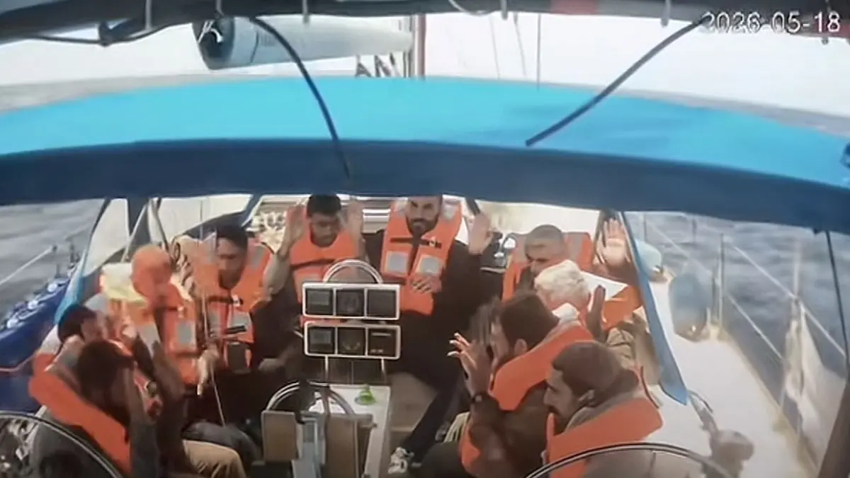 KECAM KERAS : Dewan Pers mengecam keras tindakan militer Israel (IDF) yang mencegat dan menangkap rombongan Global Sumud Flotilla 2.0 di perairan internasional pada Senin (18/5/2026). (IST/ RADAR SURABAYA BISNIS)