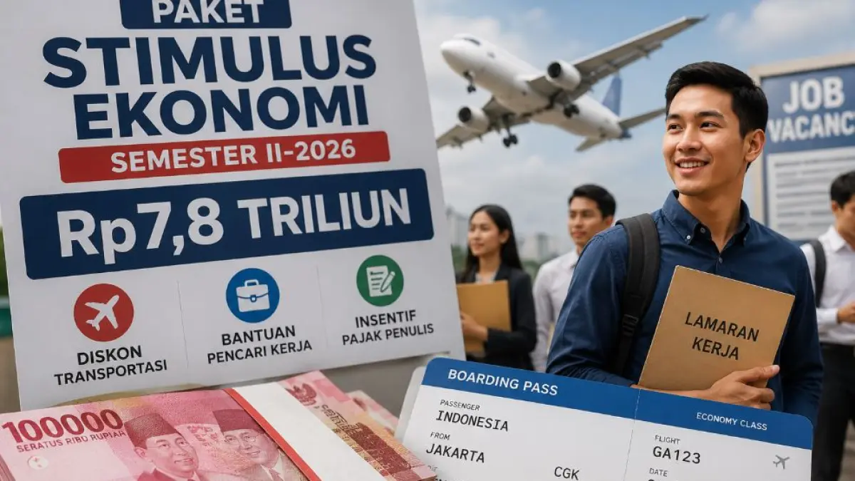 Dengan total anggaran Rp7,8 triliun, pemerintah berharap paket stimulus ini mampu meningkatkan mobilitas masyarakat