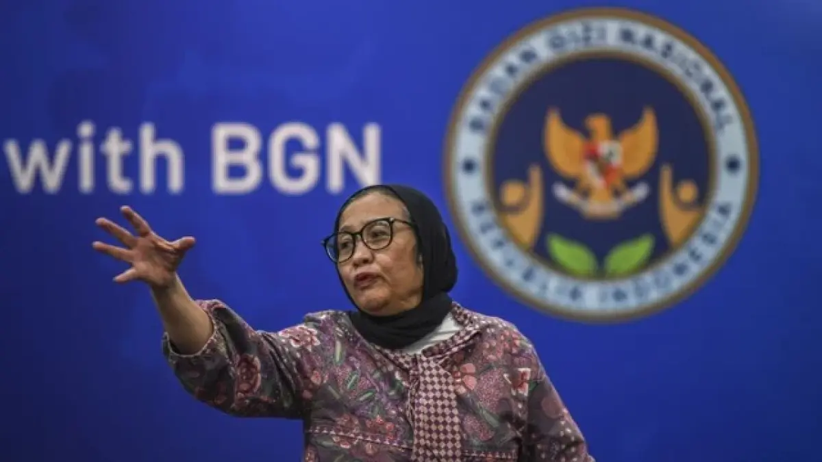 Kepala Badan Gizi Nasional (BGN), Nanik Sudarti Deyang, memaparkan strategi efisiensi anggaran dan skema alternatif pendanaan program Makan Bergizi Gratis. 