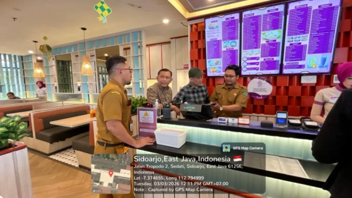 Tax Monitoring System (Taxmon) di salah satu gerai bisnis kuliner.
