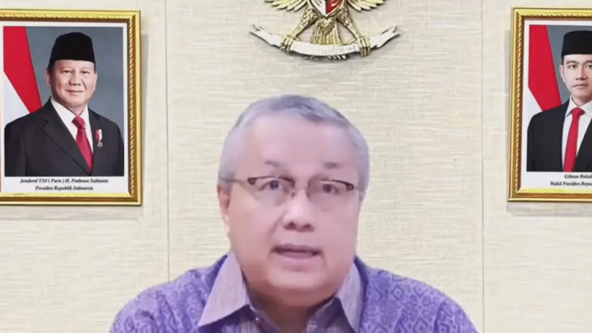 LANGKAH TEGAS : Gubernur Bank Indonesia Perry Warjiyo resmi mengumumkan kenaikan BI-Rate sebesar 25 bps menjadi 5,75% dalam RDG Juni 2026. (IST/ RADAR SURABAYA BISNIS)