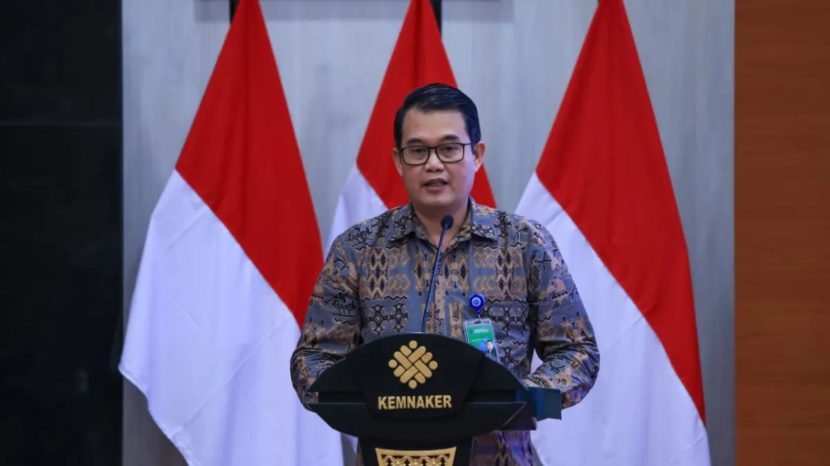 Direktur Jenderal Pembinaan Pelatihan Vokasi dan Produktivitas (Binalavotas) Kemnaker, Darmawansyah. (Foto : Ist/Radar Surabaya Bisnis) 