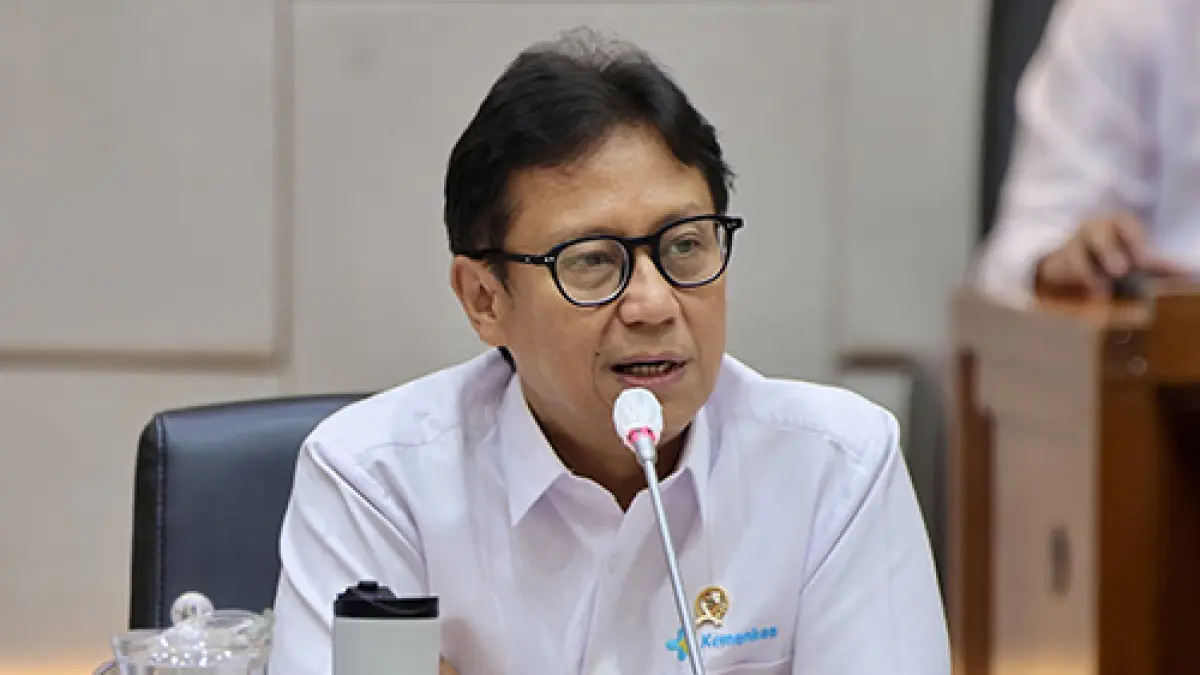 JAGA PRODUKTIVITAS : Menkes Budi Gunadi Sadikin mengimbau seluruh lapisan pekerja untuk memanfaatkan layanan Cek Kesehatan Gratis guna mendeteksi dini risiko penyakit kronis seperti jantung dan stroke. (Foto : Istimewa)