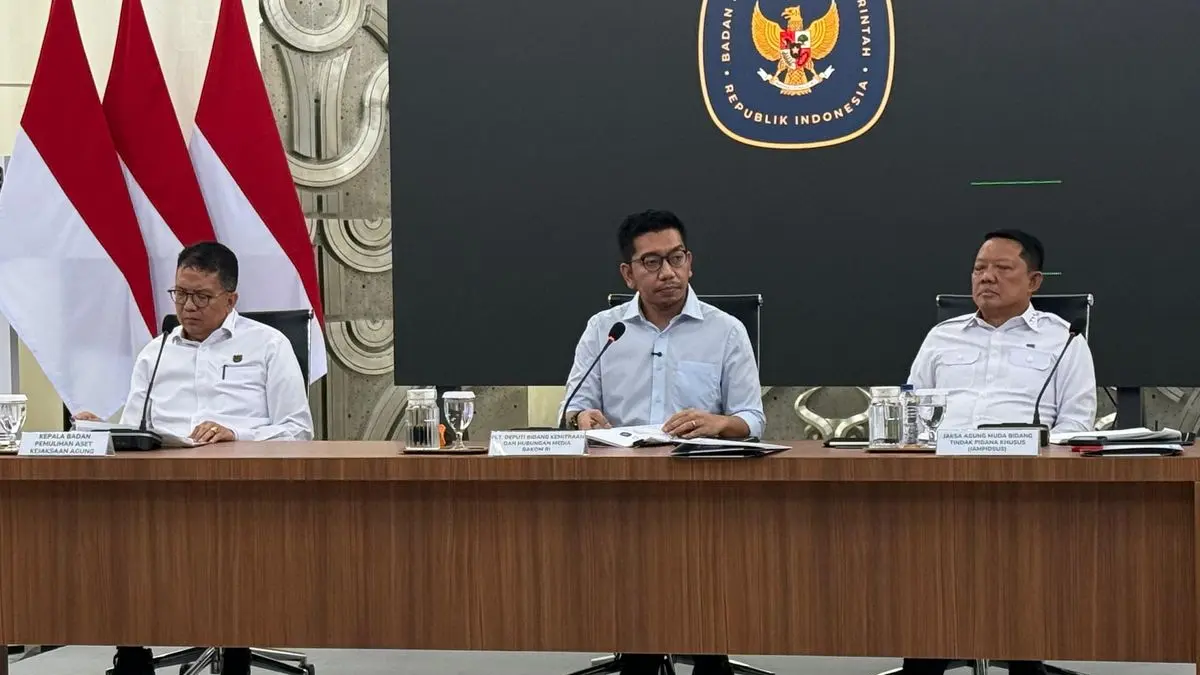 Plt. Deputi Bakom RI Kurnia Ramadhana paparkan anggaran magang nasional Rp6,26 T di Jakarta.