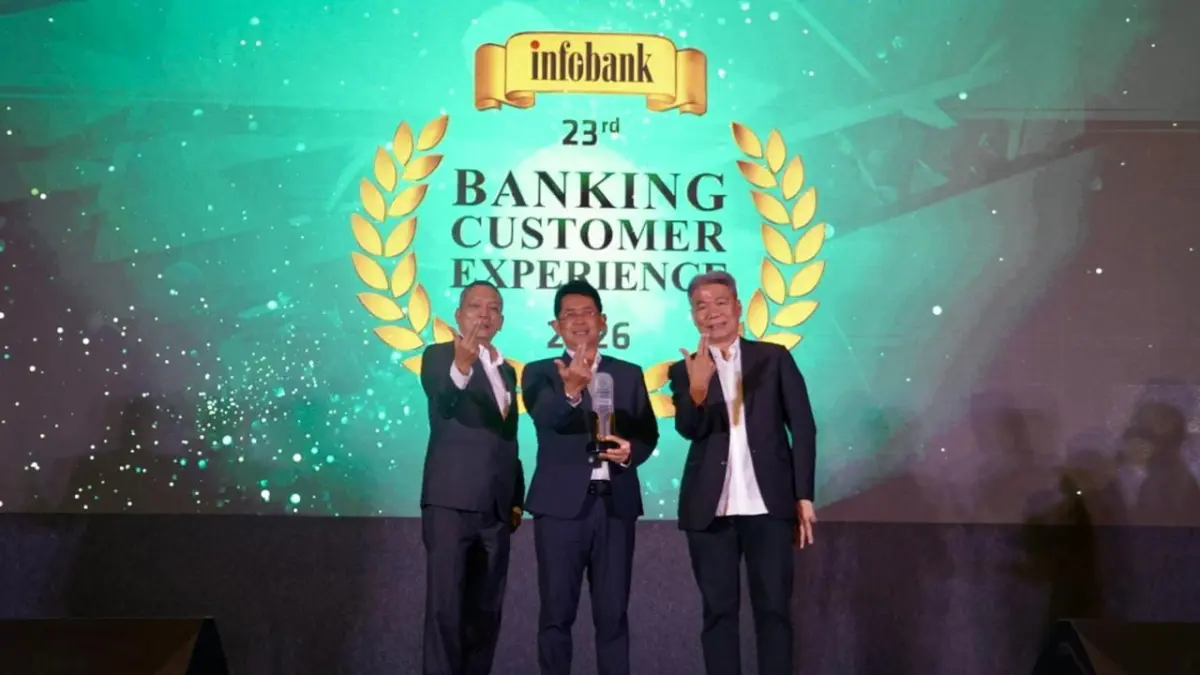 KONSISTENSI LAYANAN : Salah satu capaian paling membanggakan adalah mempertahankan predikat Consistent Region Bank in The Best Customer Experience selama 15 tahun berturut-turut (2012-2026).  (Foto : Istimewa)