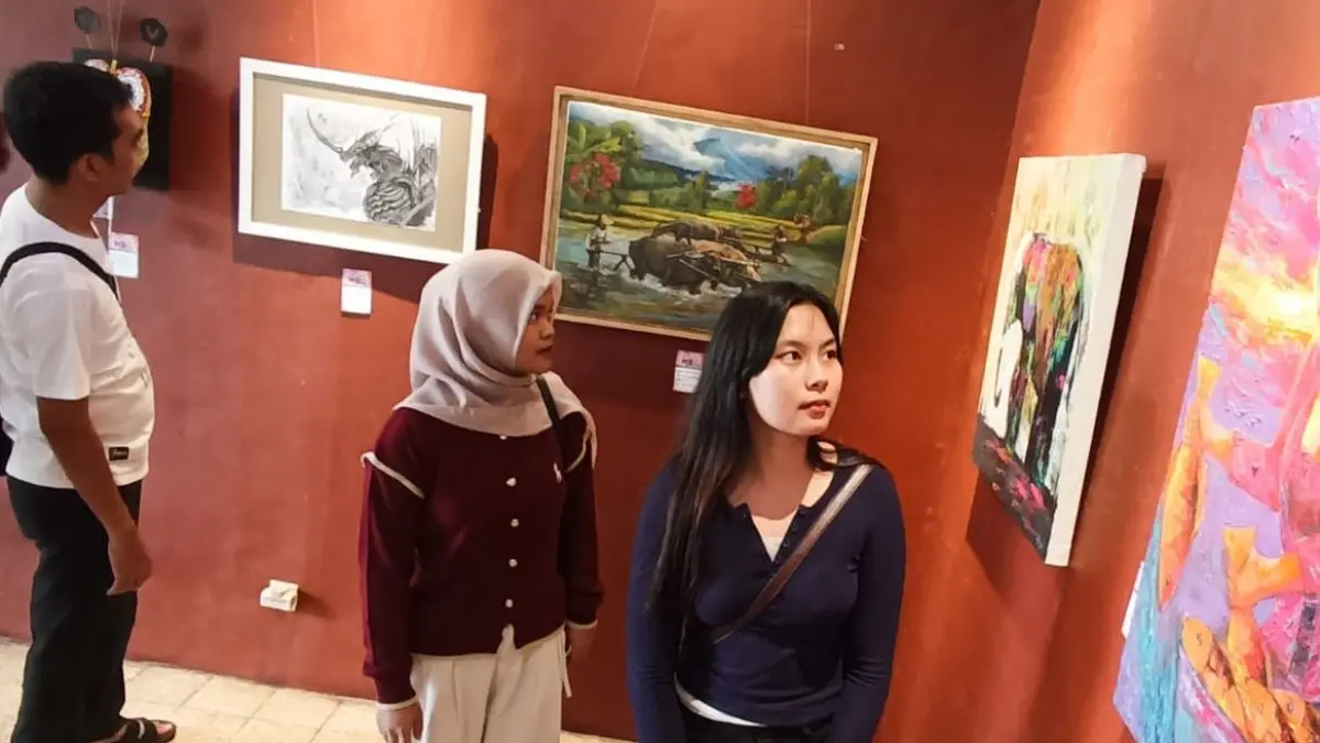 MBG Versi Seniman Surabaya: Bukan Makan Bergizi Gratis, Tapi Melukis Bebas Guys
