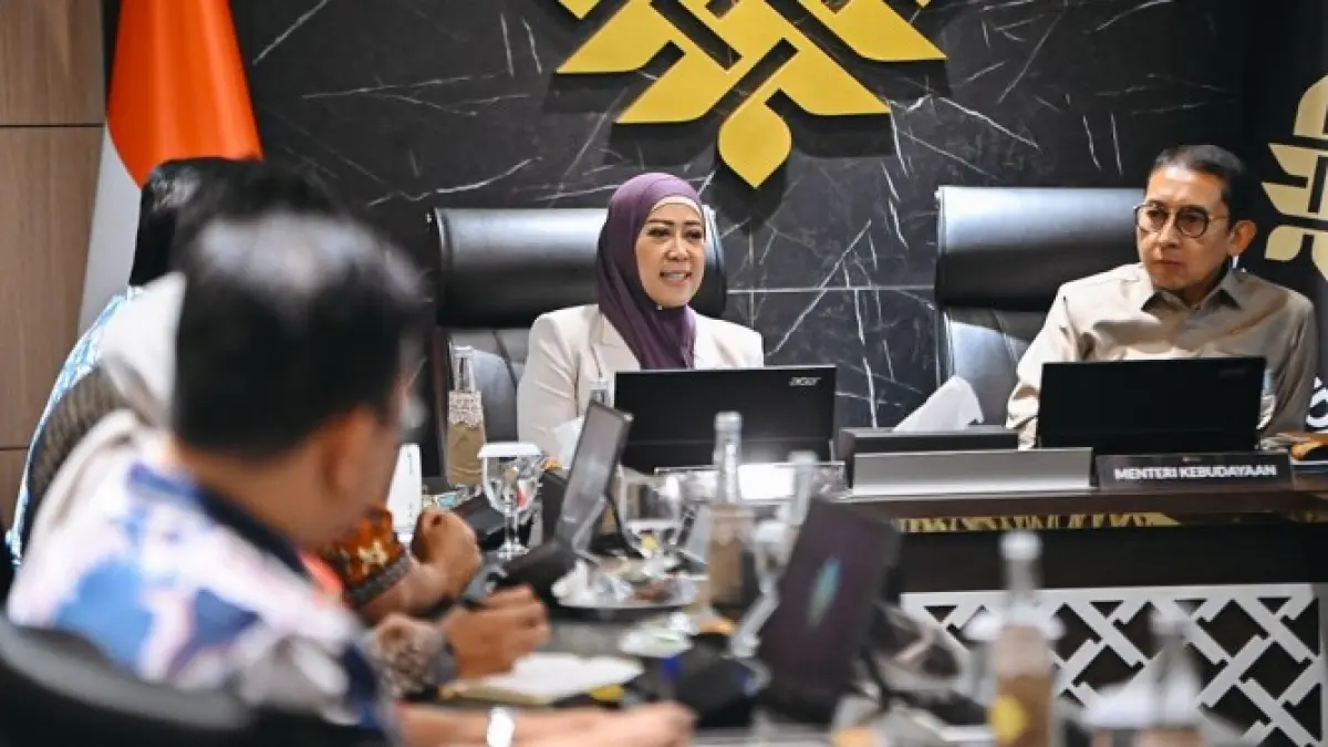 EKOSISTEM BUDAYA: Menkomdigi Meutya Hafid & Menteri Kebudayaan Fadli Zon bahas potensi ekonomi digital RI