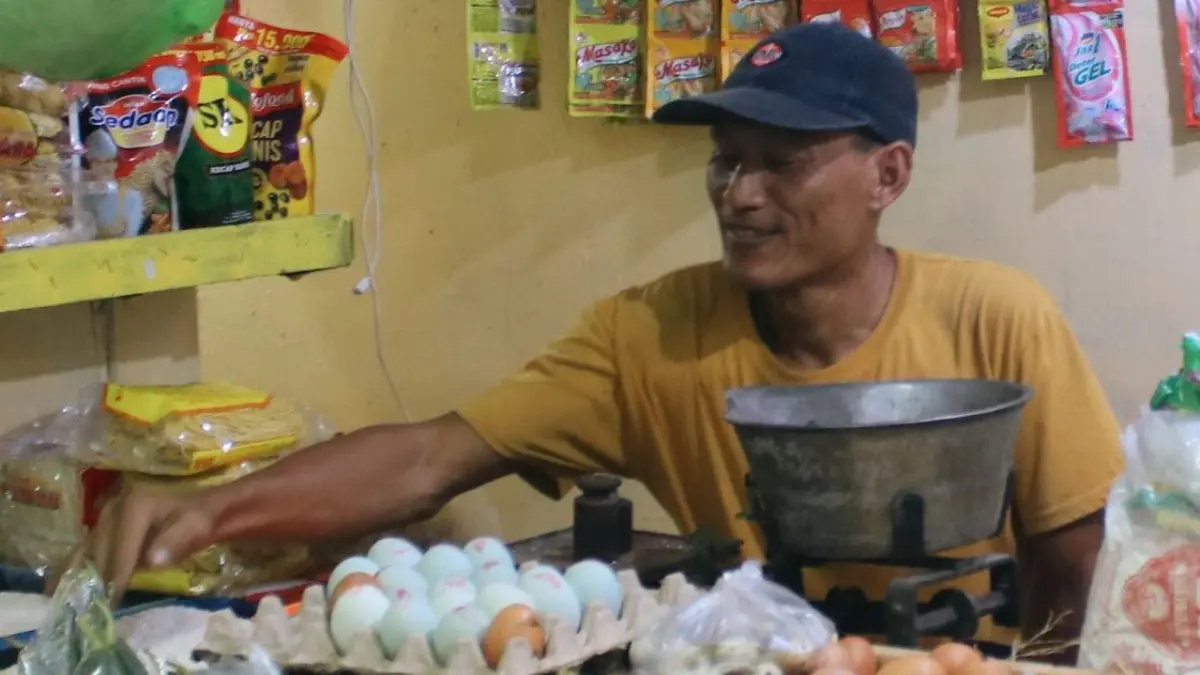 Harga telur di tingkat peternak sempat anjlok hingga sekitar Rp16.000 per kilogram