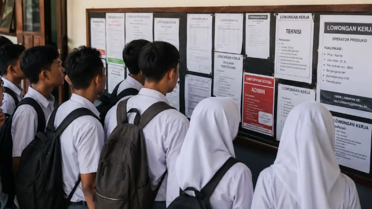 Lulusan SMK merupakan tenaga kerja terampil yang sejak awal dipersiapkan untuk memenuhi kebutuhan dunia usaha dan dunia industri.