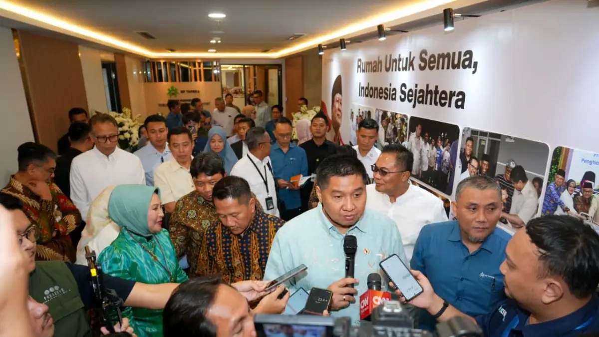 RUMAH SUBSIDI: Menteri PKP Maruarar Sirait optimis target Rumah Subsidi 2026 tercapai. 