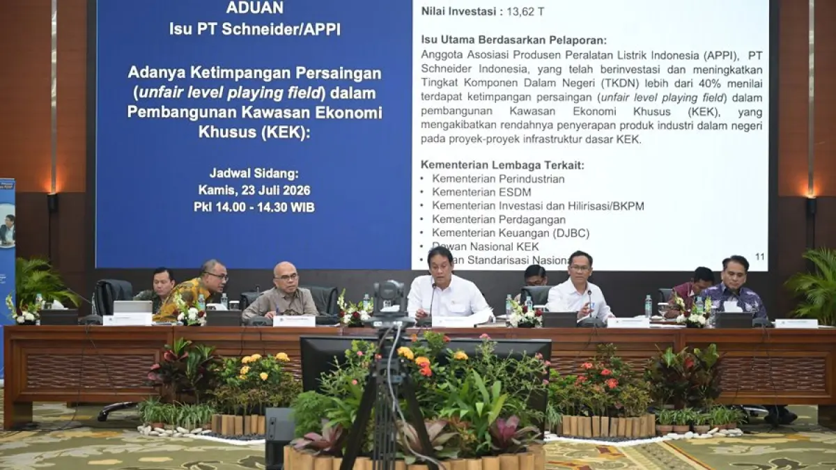 DiSELARASKAN: Menkeu Purbaya memimpin Sidang Debottlenecking di Kemenkeu, Jakarta, Kamis (23/7/2026).