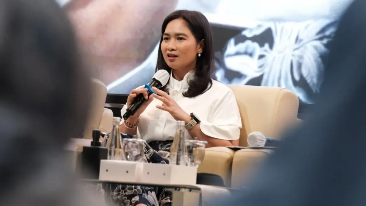 PEREMPUAN INDONESIA: Wamenpar Ni Luh Puspa di acara Women