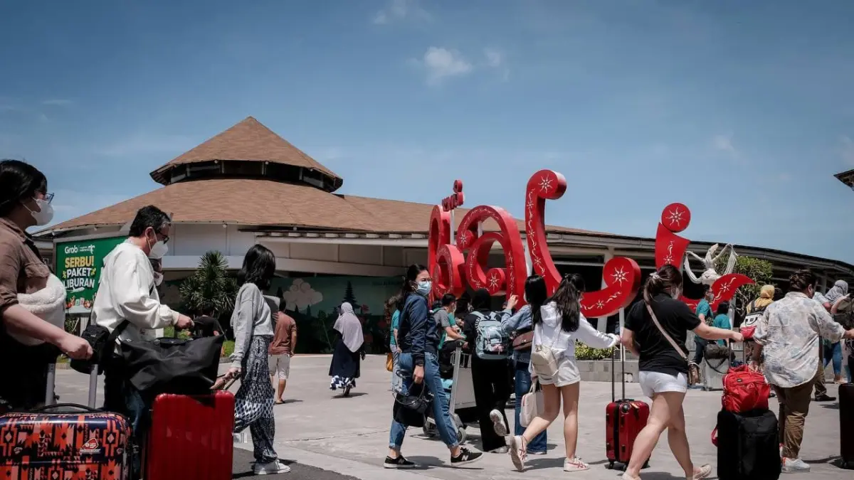 KEDATANGAN WISATAWAN: Kunjungan wisman ke RI capai 7,45 juta pada Semester I 2026.