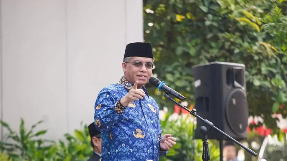 Menaker Yassierli menegaskan pentingnya SDM kompeten untuk dukung industrialisasi dan hilirisasi pada peringatan HUT ke-81 Kemerdekaan RI di Jakarta, Senin (17/8/2026). 