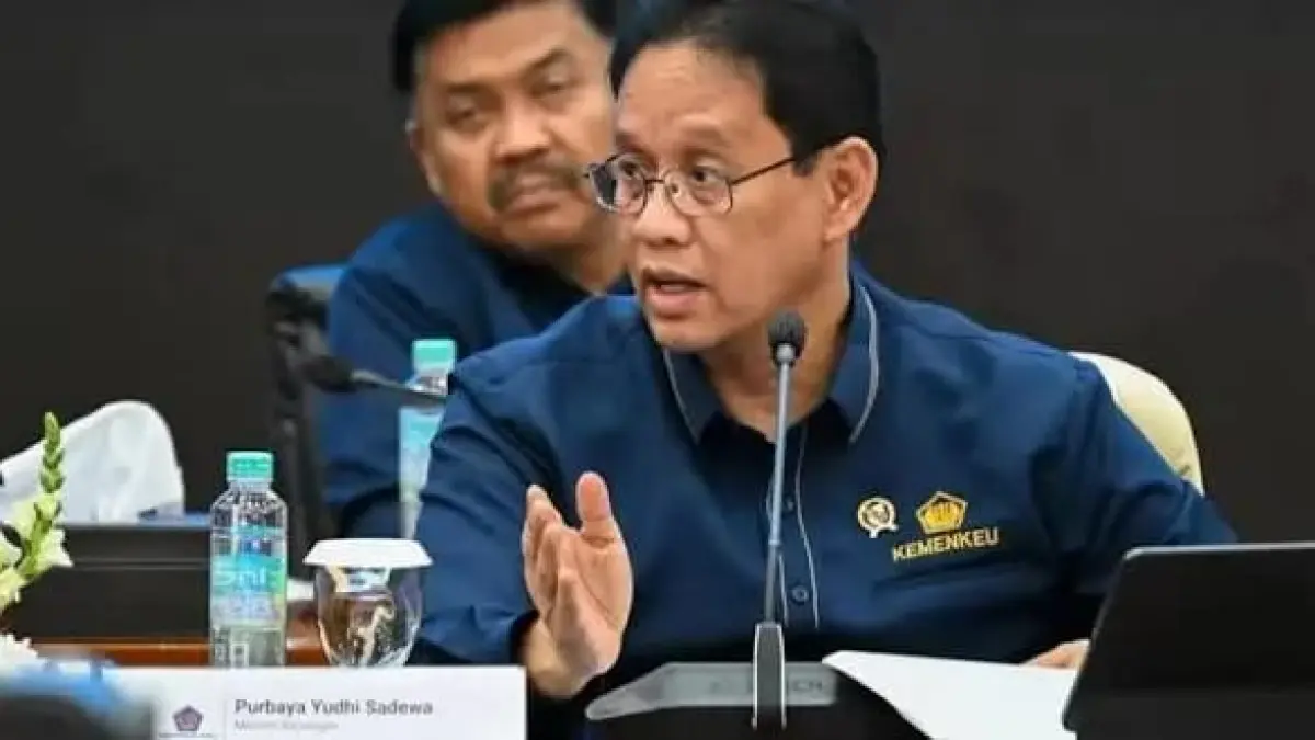 Menkeu Purbaya Yudhi Sadewa memaparkan RAPBN 2027 di Gedung DPR RI, Kamis (27/8/2026). Pemerintah menargetkan pertumbuhan ekonomi 6% dan belanja negara Rp4.097,2 triliun.
