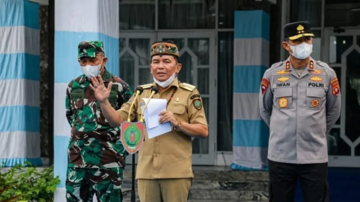 TANGGAP DARURAT: Pemprov Kalteng menetapkan status tanggap darurat (31 Agt-29 Sep 2026) dengan anggaran Rp72 miliar. 