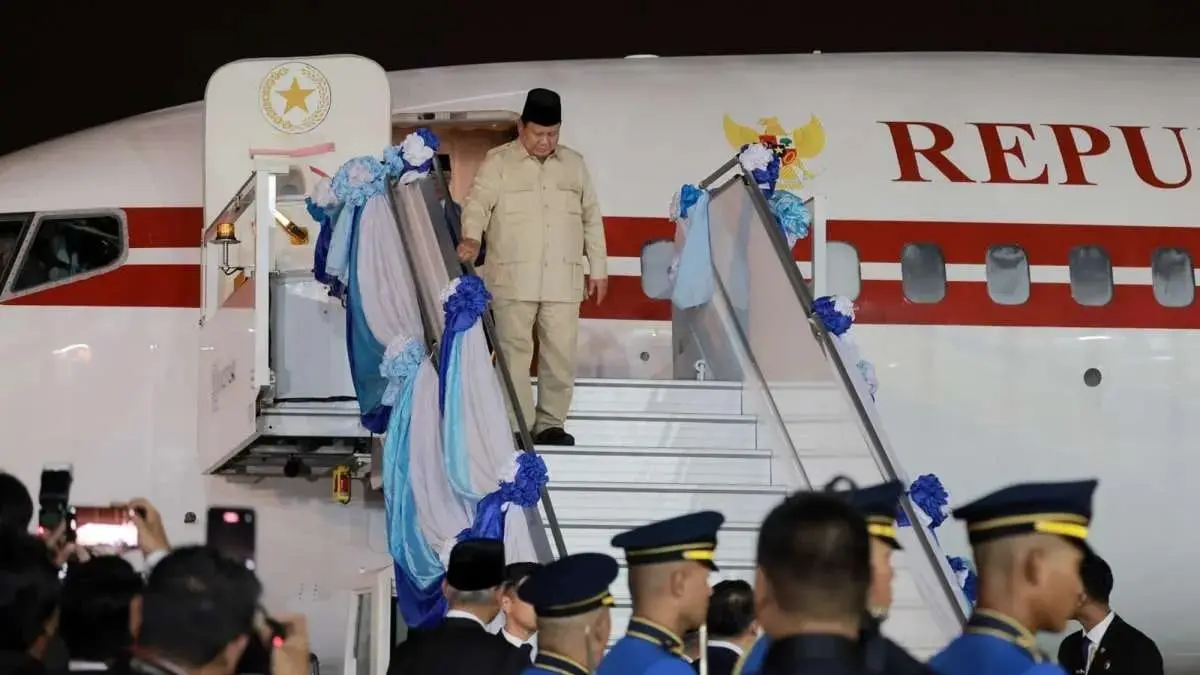 Presiden Prabowo bertolak dari Lanud Halim Perdanakusuma menuju Rusia (1/9/2026) untuk menghadiri Eastern Economic Forum atas undangan khusus Presiden Vladimir Putin.