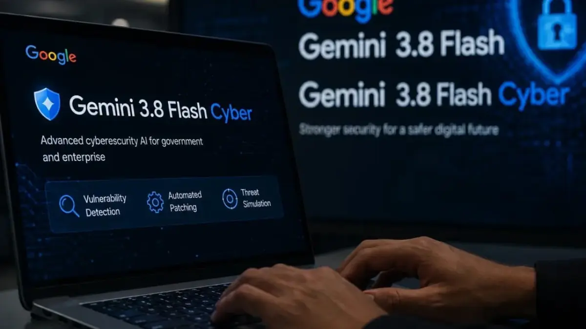 ILUSTRASI: Peluncuran Google Gemini 3.8 Flash dan versi Cyber. AI terbaru ini diklaim lebih canggih untuk coding dan penambalan celah keamanan siber secara otomatis.