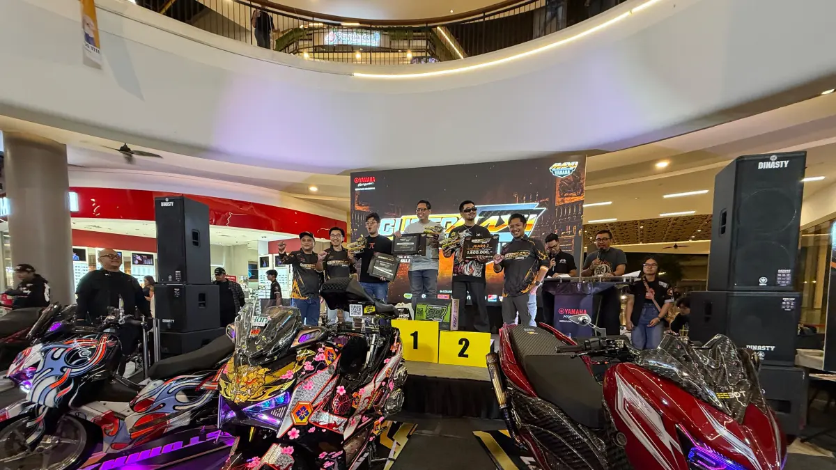 Kota Semarang resmi jadi pembuka ajang modifikasi paling bergengsi bagi pengguna MAXI Yamaha, CUSTOMAXI 2026. (Foto : Radar Surabaya Bisnis) 