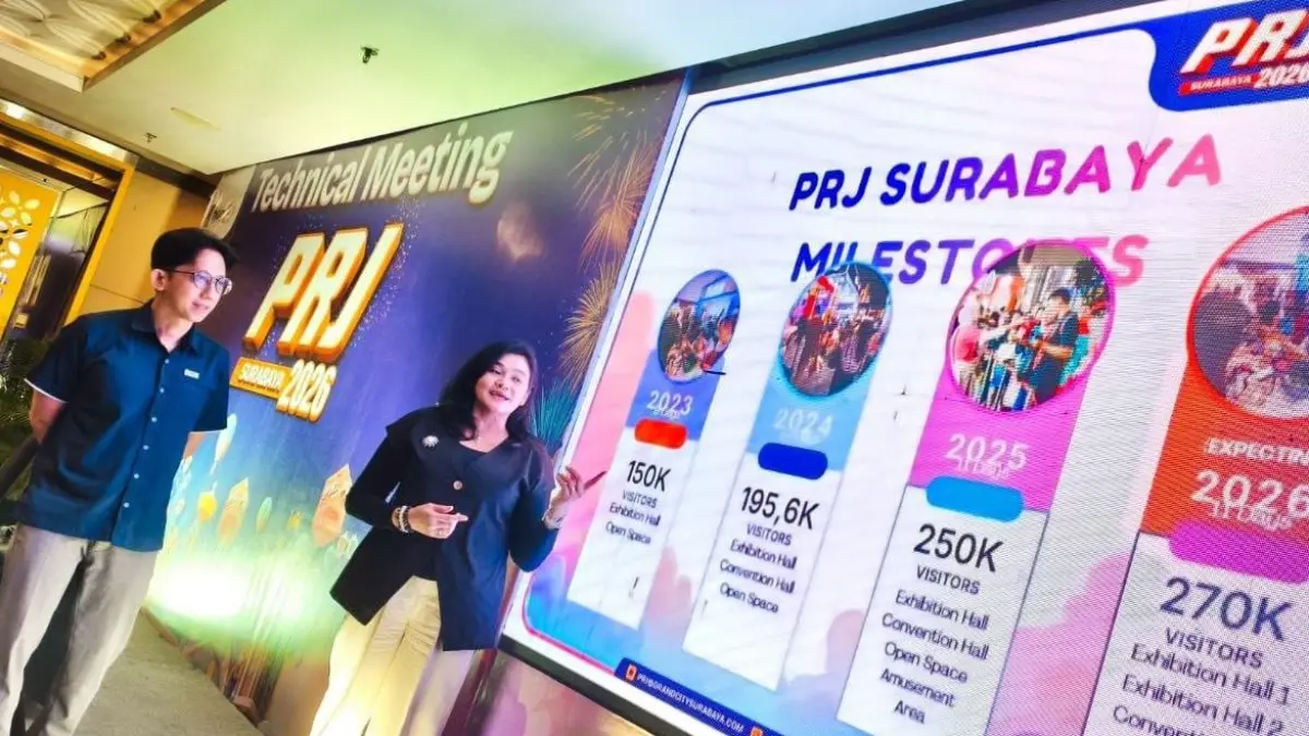 PRJ Surabaya 2026 diperluas dan akan menghadirkan lebih banyak merek dibandingkan gelaran sebelumnya.