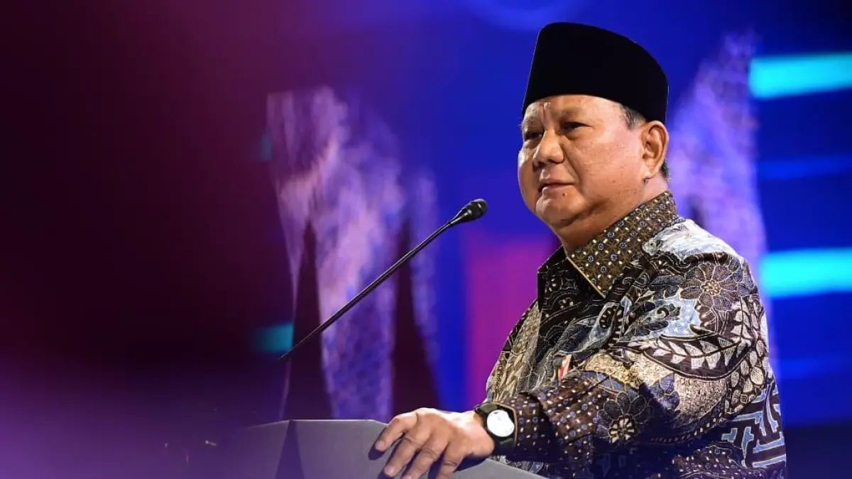 Presiden Prabowo tegaskan komitmen pendidikan gratis di HUT ke-28 PAN, Jakarta.