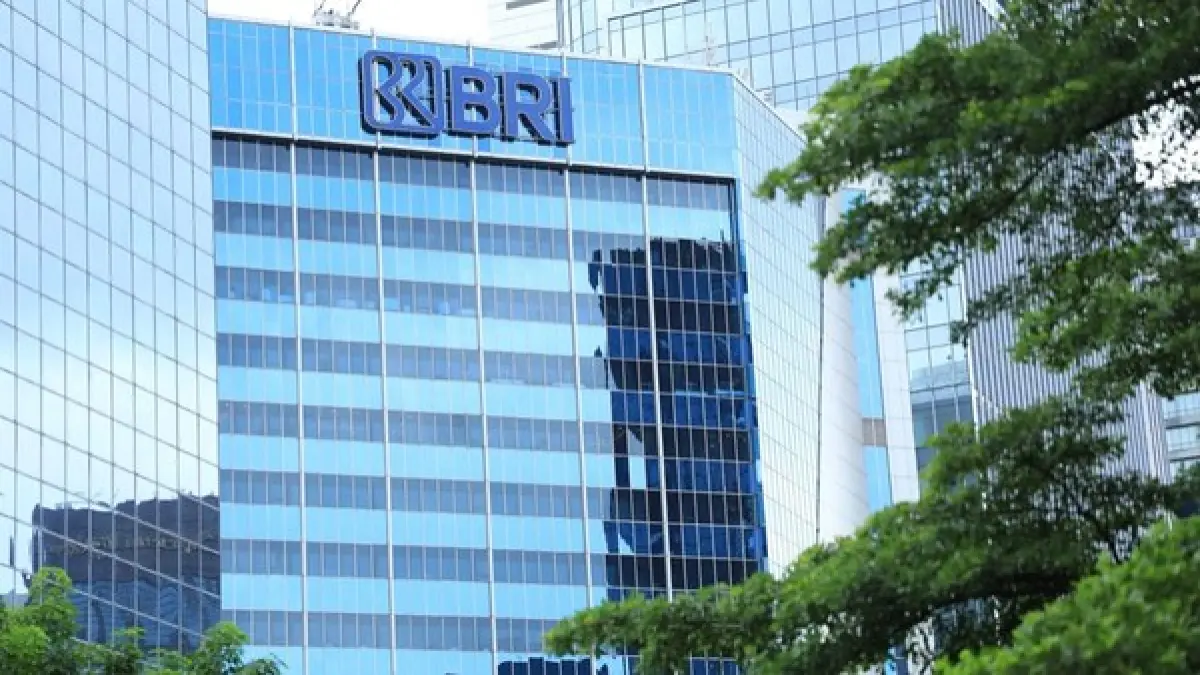 ILUSTRASI: Gedung kantor pusat PT Bank Rakyat Indonesia (Persero) Tbk (BRI).